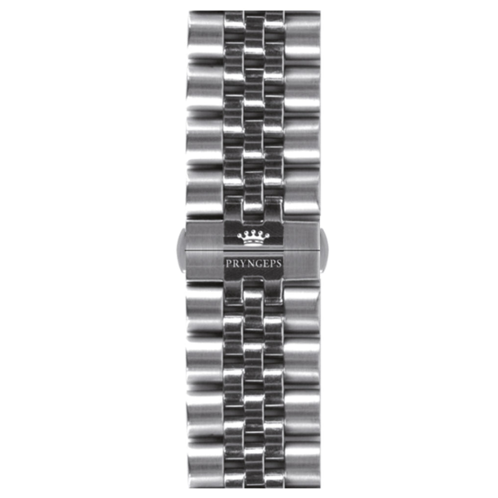 Orologio Uomo Pryngeps Automatico Blu Data Acciaio Jubilè A1099